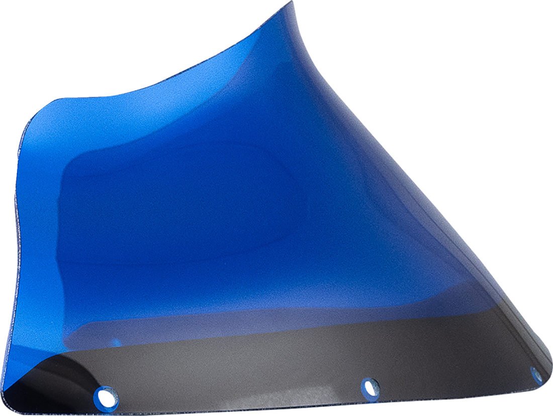 KLOCK WERKS Kolor Flare* Windshield - 9" - Blue - FXRP KWW-02-0615