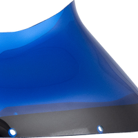 KLOCK WERKS Kolor Flare* Windshield - 9" - Blue - FXRP KWW-02-0615