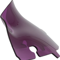 KLOCK WERKS Kolor Flare* Sport Windshield - 4" - Purple - FLH KWW-01-0680