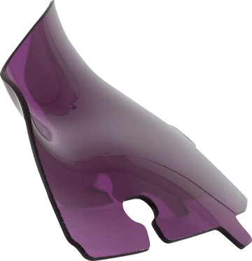 KLOCK WERKS Kolor Flare* Sport Windshield - 4" - Purple - FLH KWW-01-0680