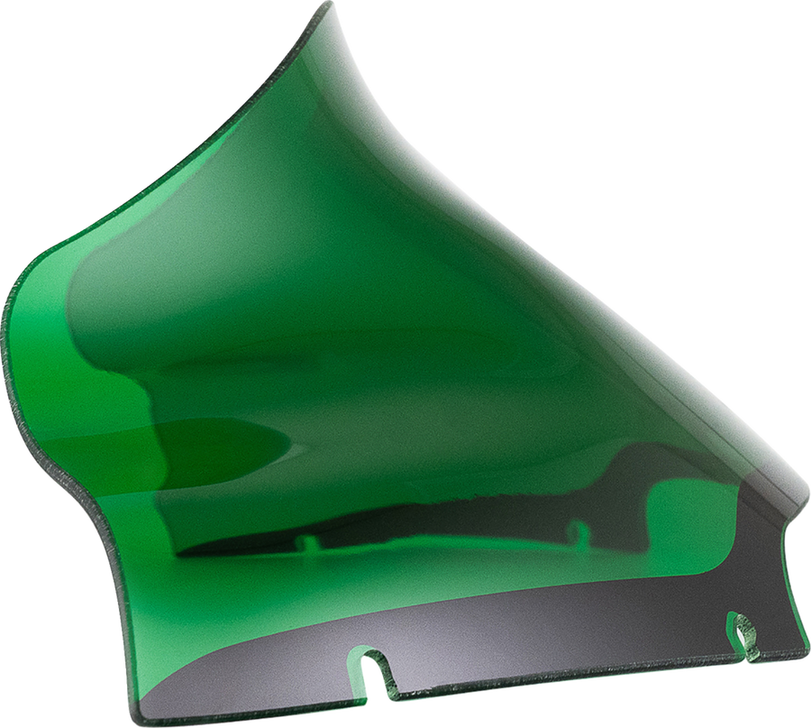 KLOCK WERKS Kolor Flare* Sport Windshield - 9" - Green - FLTR KWW-01-0671