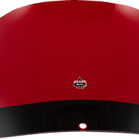 KLOCK WERKS Kolor Flare* Windshield - 9" - Red - FXRP KWW-02-0614