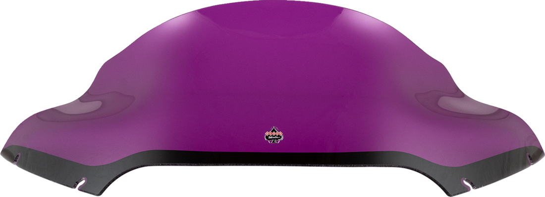 KLOCK WERKS Kolor Flare* Sport Windshield - 9" - Purple - FLTR KWW-01-0673