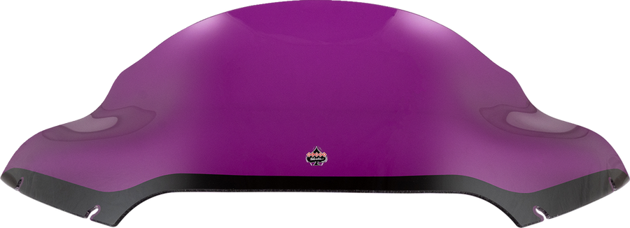 KLOCK WERKS Kolor Flare* Sport Windshield - 9" - Purple - FLTR KWW-01-0673