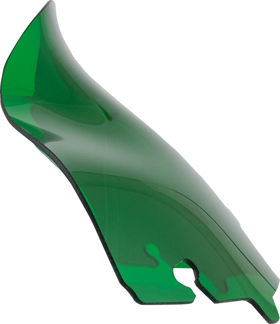 KLOCK WERKS Kolor Flare* Sport Windshield - 6-1/2" - Green - FLH KWW-01-0685