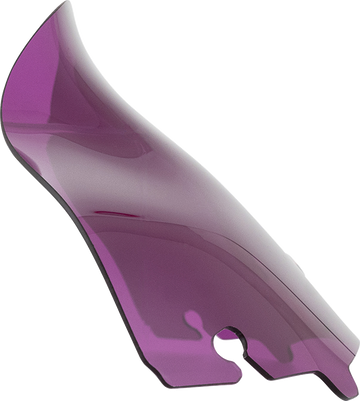 KLOCK WERKS Kolor Flare* Sport Windshield - 6-1/2" - Purple - FLH KWW-01-0687