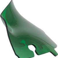 KLOCK WERKS Kolor Flare* Sport Windshield - 4" - Green - FLH KWW-01-0678