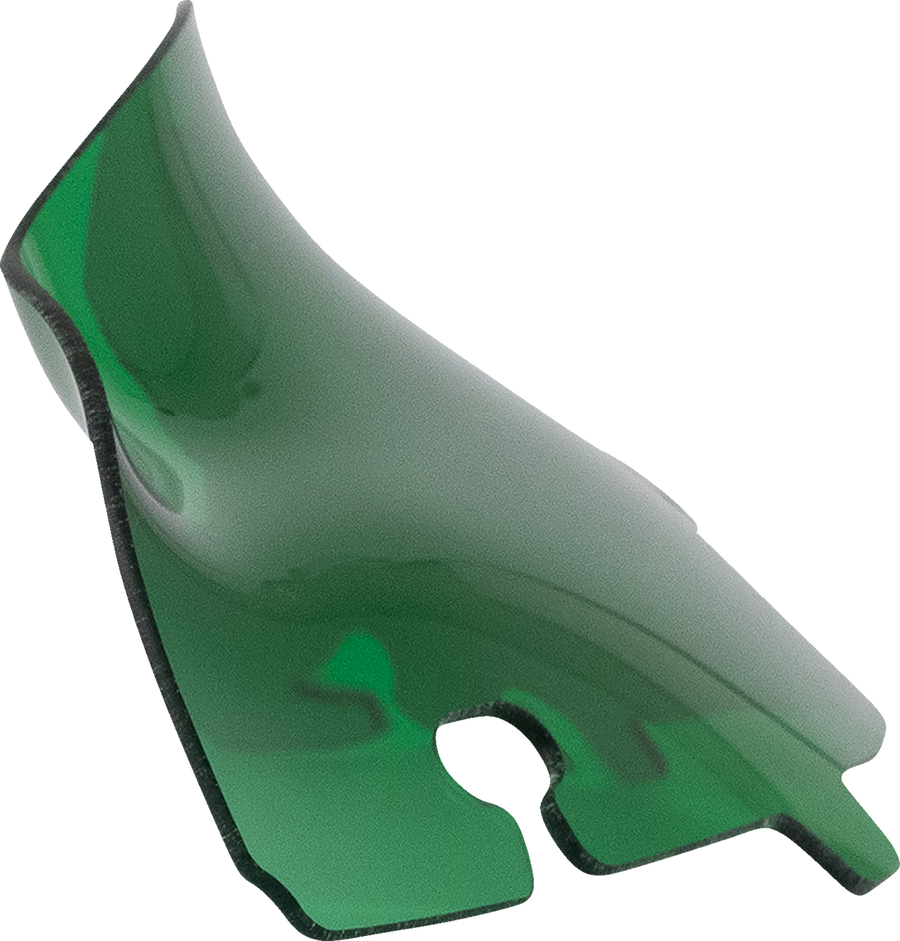 KLOCK WERKS Kolor Flare* Sport Windshield - 4" - Green - FLH KWW-01-0678