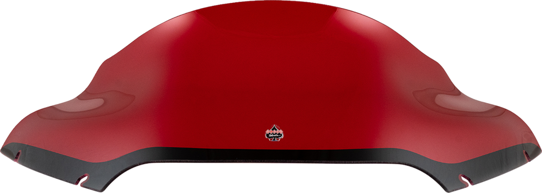 KLOCK WERKS Kolor Flare* Sport Windshield - 9" - Red - FLTR KWW-01-0670