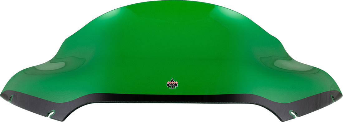 KLOCK WERKS Kolor Flare* Sport Windshield - 9" - Green - FLTR KWW-01-0671