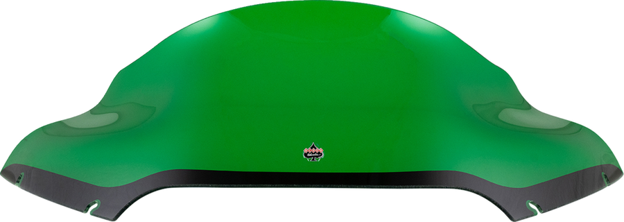 KLOCK WERKS Kolor Flare* Sport Windshield - 9" - Green - FLTR KWW-01-0671