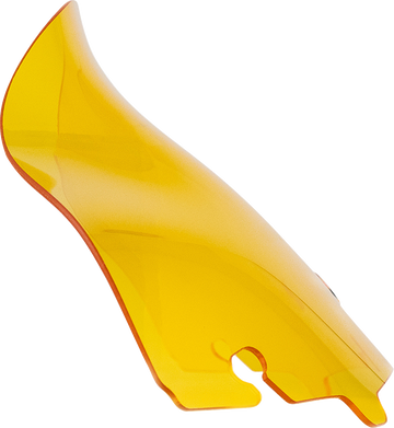 KLOCK WERKS Kolor Flare* Sport Windshield - 6-1/2" - Yellow - FLH KWW-01-0683