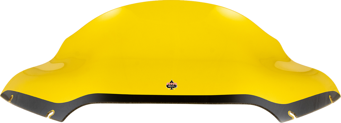 KLOCK WERKS Kolor Flare* Sport Windshield - 9" - Yellow - FLTR KWW-01-0669