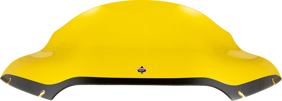 KLOCK WERKS Kolor Flare* Sport Windshield - 9" - Yellow - FLTR KWW-01-0669