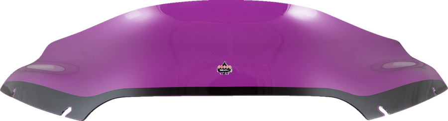 KLOCK WERKS Kolor Flare* Sport Windshield - 6" - Purple - FLTR KWW-01-0666