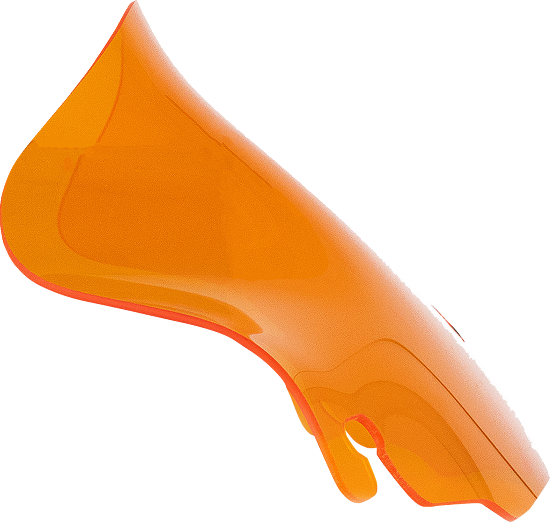 KLOCK WERKS Kolor Flare* Windshield - 6-1/2" - Orange - FLH KWW-01-0695