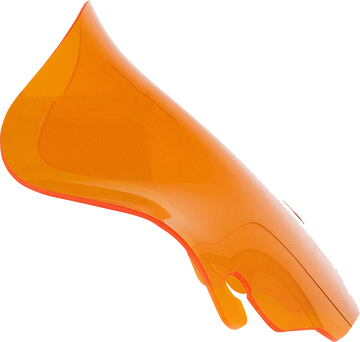 KLOCK WERKS Kolor Flare* Windshield - 6-1/2" - Orange - FLH KWW-01-0695