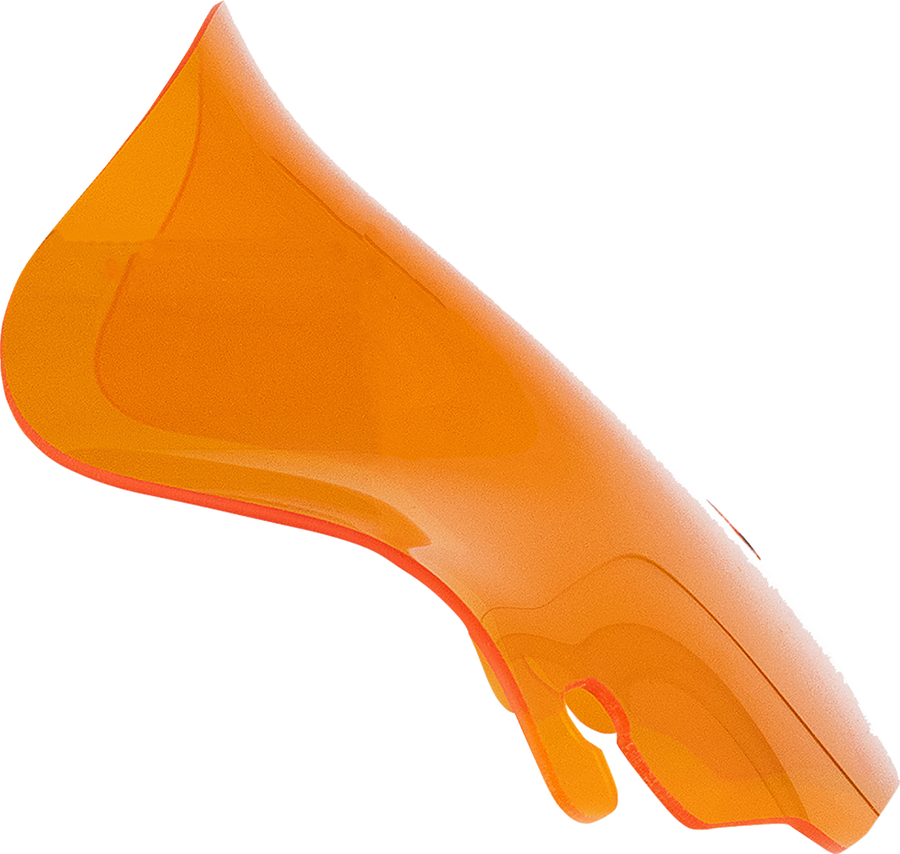 KLOCK WERKS Kolor Flare* Windshield - 6-1/2" - Orange - FLH KWW-01-0695