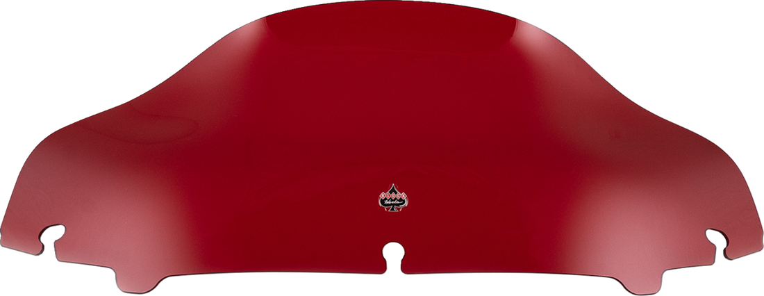 KLOCK WERKS Kolor Flare* Sport Windshield - 6-1/2" - Red - FLH KWW-01-0684