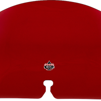 KLOCK WERKS Kolor Flare* Windshield - 6-1/2" - Red - FLH KWW-01-0697