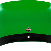 KLOCK WERKS Kolor Flare* Windshield - 8" - Green - FLTR KWW-01-0692