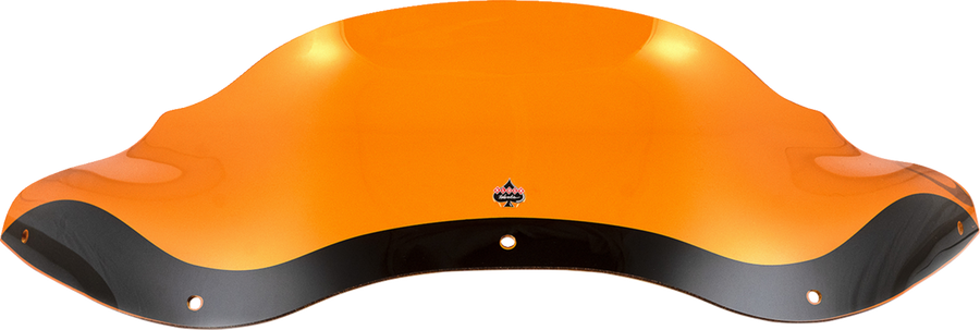 KLOCK WERKS Kolor Flare* Windshield - 8" - Orange - FLTR KWW-01-0689