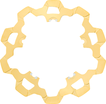 LYNDALL RACING BRAKES LLC Brake Rotor - Front - 11-13/16" - Gold 3-222