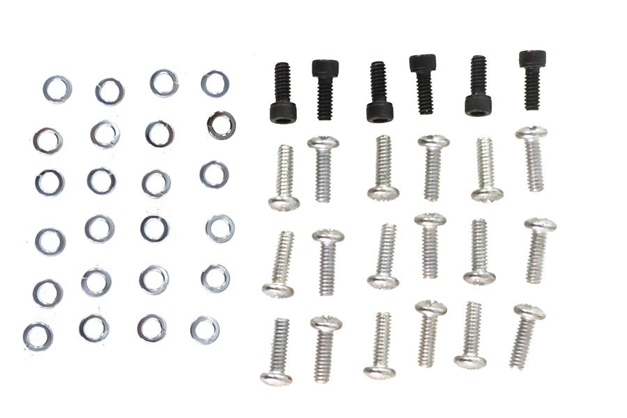 2850-24 - Panhead Valve Cover Screws Cadmium by Colony