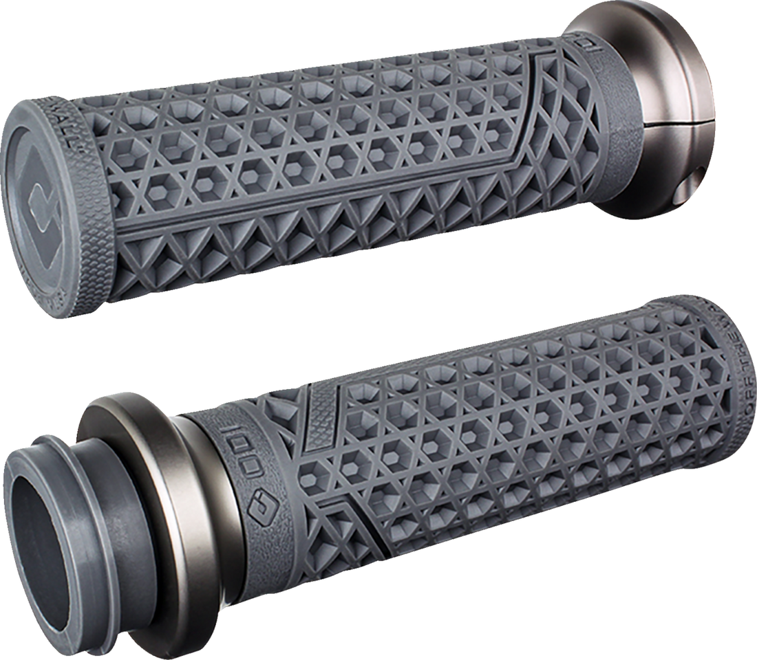 ODI Vans Harley Davidson Grips - Cable - Graphite/Gunmetal V31VHCWH-H