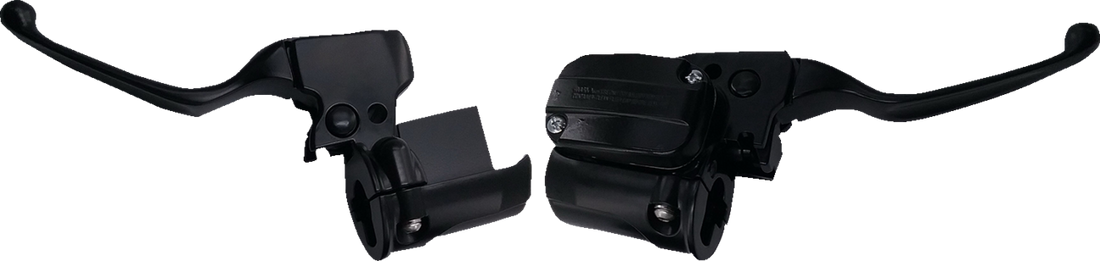 DRAG SPECIALTIES Handlebar Control Kit - FLTR - Black H07-0810MB-A