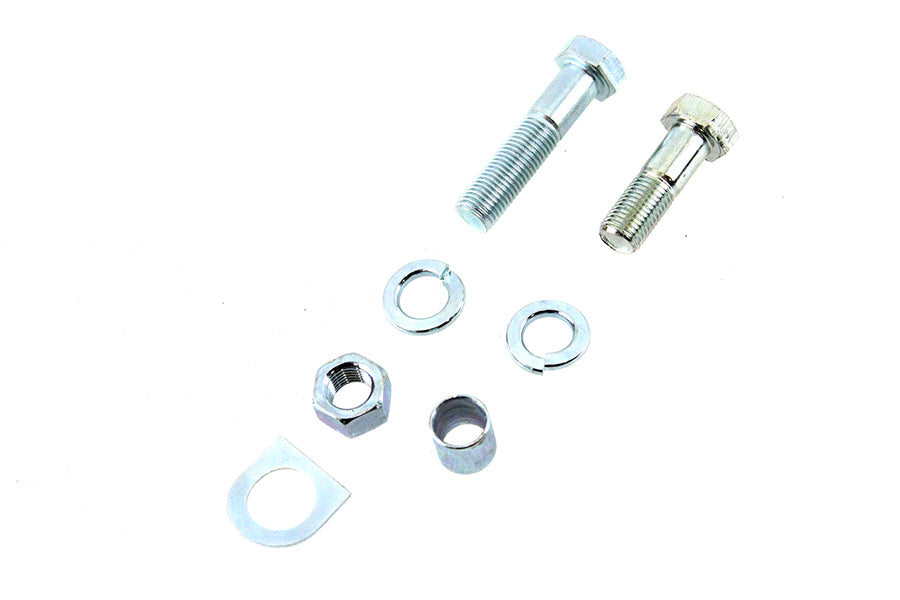 Zinc Starter Crank and Kick Starter Pedal Mounting Kit