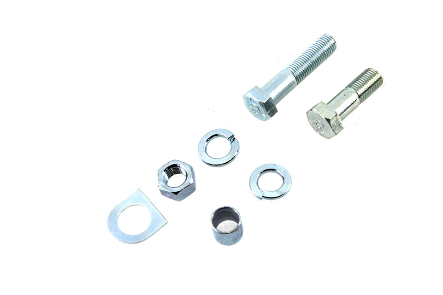 Zinc Starter Crank and Kick Starter Pedal Mounting Kit