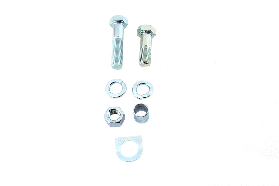 Zinc Starter Crank and Kick Starter Pedal Mounting Kit