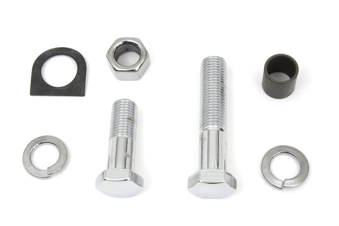 2896-7 - Chrome Starter Crank and Kick Starter Pedal Mounting Kit by Colony