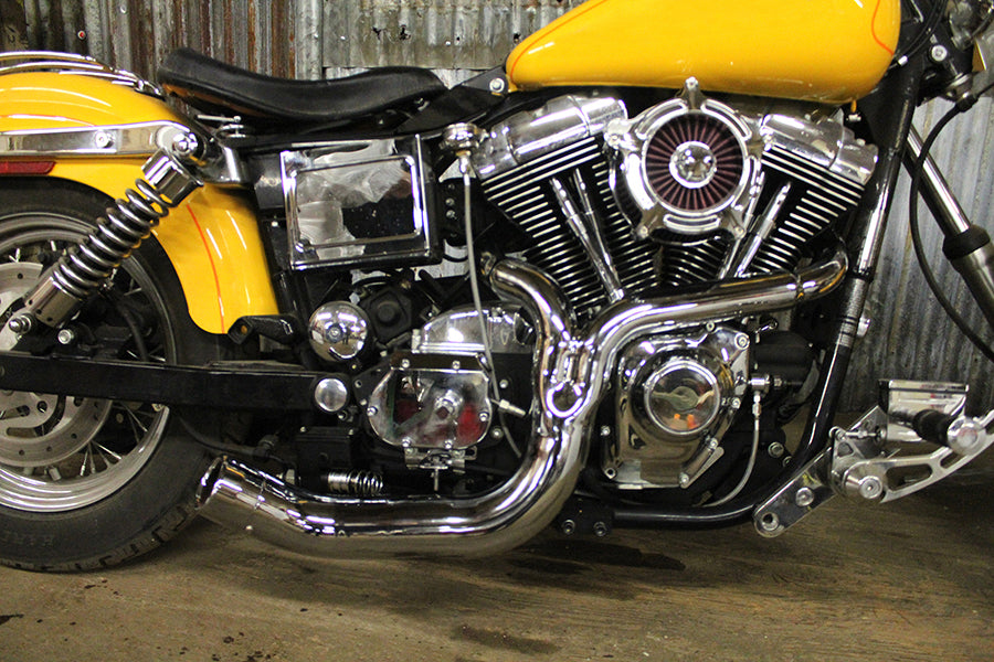 29-0039 - TC-88 Lake Exhaust System Chrome by V-Twin