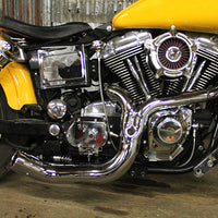 29-0039 - TC-88 Lake Exhaust System Chrome by V-Twin