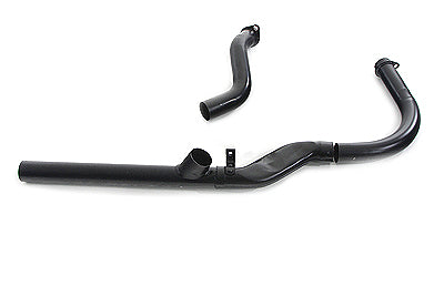 29-0153 - 2 into 1 Black Exhaust Header Set by V-Twin