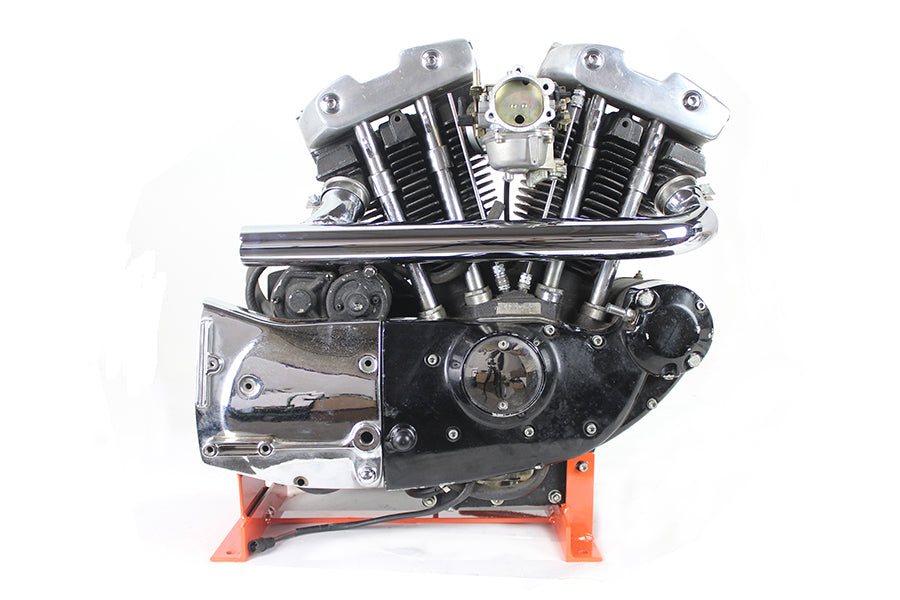 29-0203 - 2:1 Siamese Hi-Exhaust Header Chrome by V-Twin