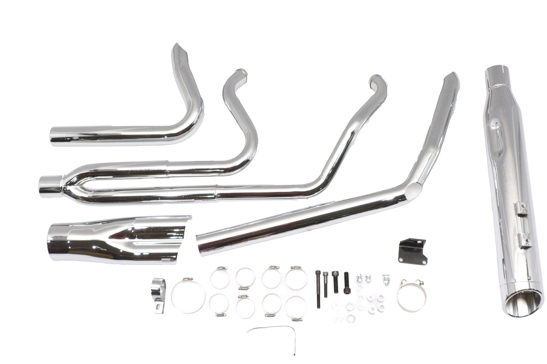 29-0376 - M8 Ultima Dominator 2:1 Exhaust Header System Chrome by Ultima