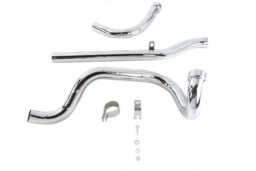 29-1106 - Dual Crossover Chrome Exhaust System by Paughco