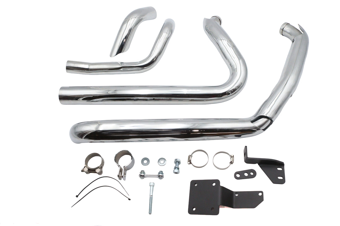 29-2131 - Factory Sample Wyatt Gatling Dresser True Dual Exhaust Set by V-Twin
