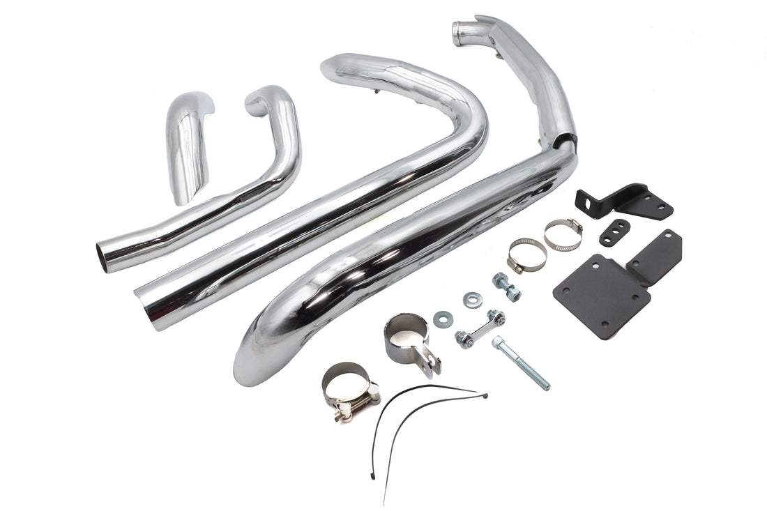 29-2131 - Factory Sample Wyatt Gatling Dresser True Dual Exhaust Set by V-Twin