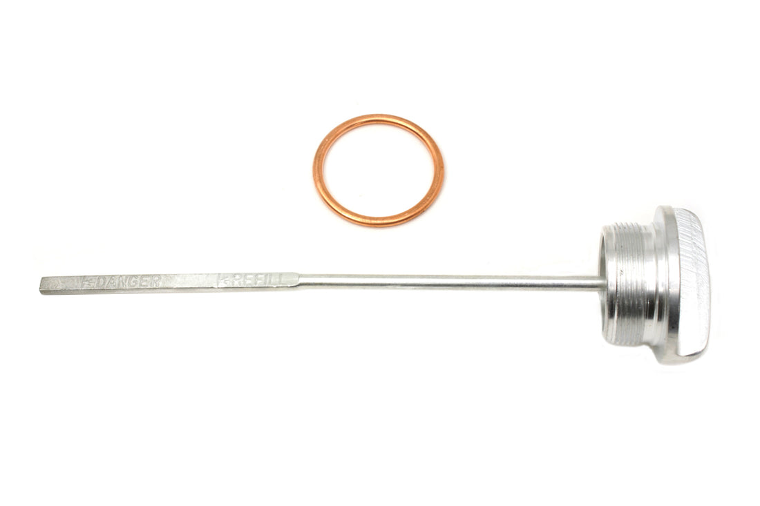 2903-2 - Cadmium Plated Oil Tank Filler Cap and Gauge Kit by Colony