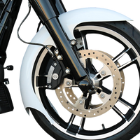 PAUL YAFFE BAGGER NATION Talon Front Fender - OEM - 16"-19" Wheel - With Satin Adapters - Touring Models TALON-OEM-14L-S