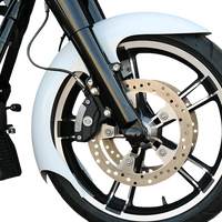 PAUL YAFFE BAGGER NATION Talon Front Fender - OEM - 16"-19" Wheel - With Satin Adapters - Touring Models TALON-OEM-S