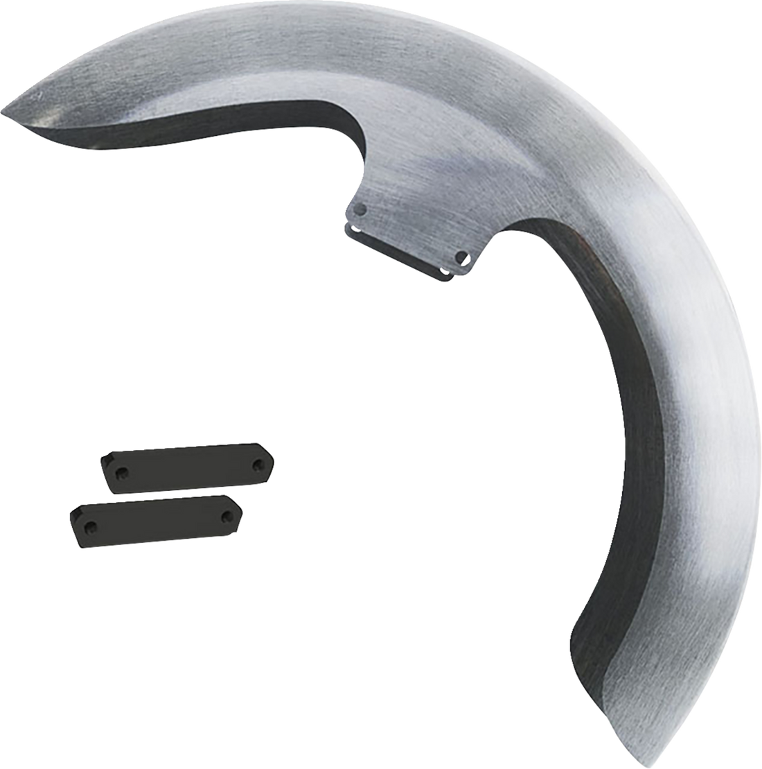 PAUL YAFFE BAGGER NATION Thicky Front Fender - OEM - 16"-19" Wheel - With Black Adapters - Touring/Trike THICKY-OEM-14L-B
