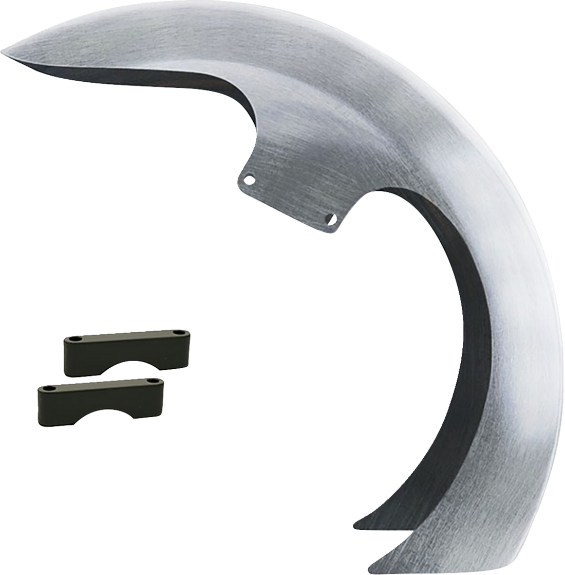 PAUL YAFFE BAGGER NATION DEI Front Fender - 16"-19" Wheel - With Black Adapters - Touring Models DEI-OEM-B