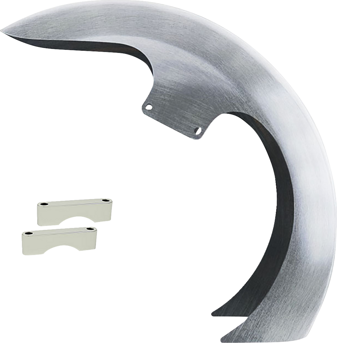 PAUL YAFFE BAGGER NATION DEI Front Fender - 16"-19" Wheel - With Chrome Adapters - Touring Models DEI-OEM-C