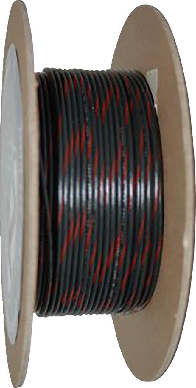 NAMZ 100' Wire Spool - 20 Gauge - Black/Red NWR-02-100-20