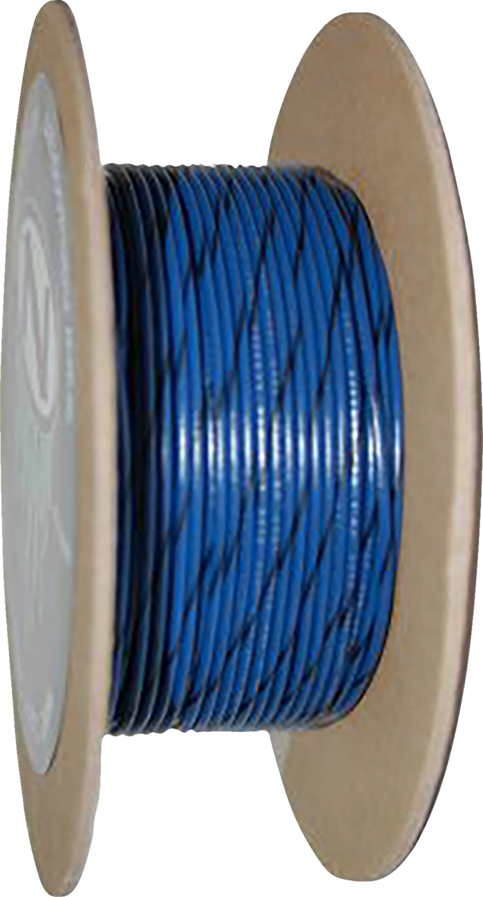 NAMZ 100' Wire Spool - 20 Gauge - Blue/Black NWR-60-100-20